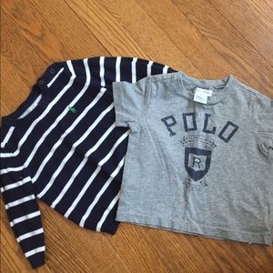 Ralph Lauren shirt and sweater